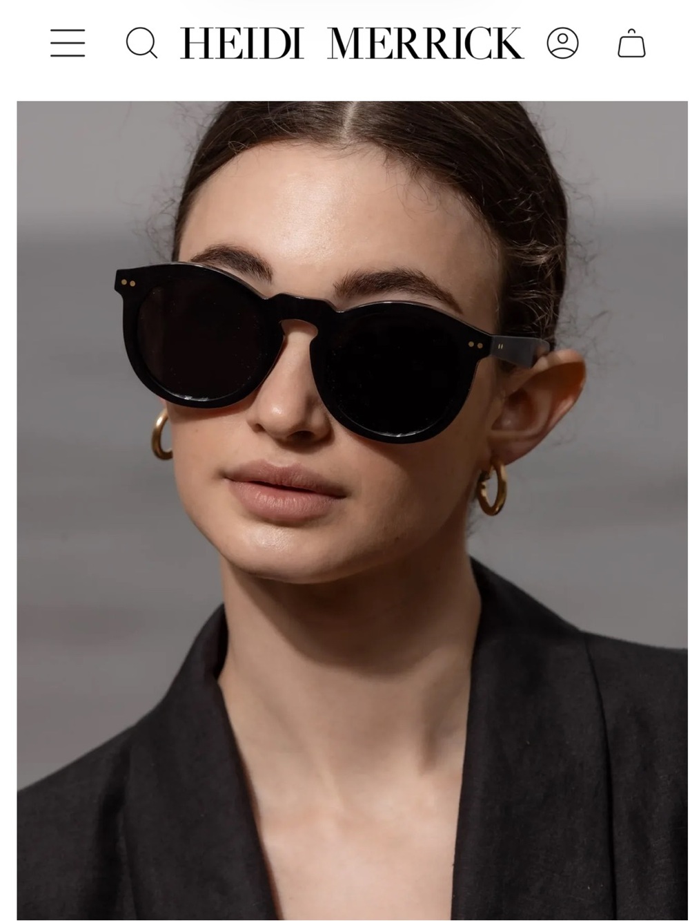Heidi Merrick EX-PAT sunglasses - like new - Picture 2 of 7